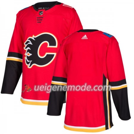 Herren Eishockey Calgary Flames Trikot Blank Adidas 2017-2018 Rot Authentic